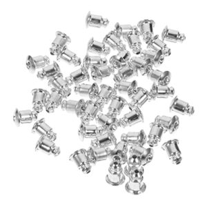 200 Pcs Earrings Earplugs Earring Backs for Studs Earring Backs for Kids Metal Earring Backs Heavy Earring Support Backs Earring Parts Earring Accessories Pierced Earring Backs