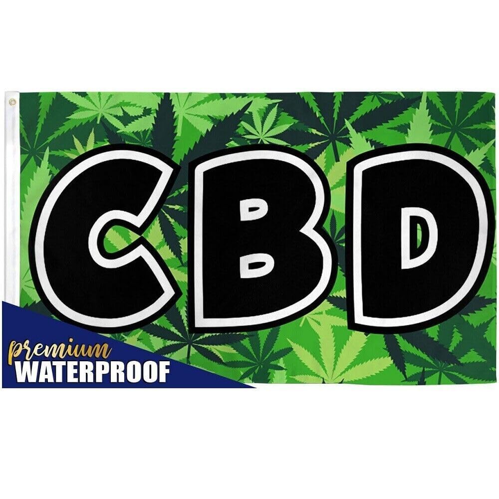 3x5 CBD Waterproof Polyester Flag Business Advertising Banner - Gifts and decorations for Christmas, Halloween and holidays