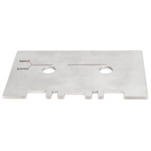 1 Set Stainless Steel Cassette Head and Guide Gauge, High Accuracy Cassette Cauge, Mechanical Alignment with Alignment Bar for DVRs, for, for TEAC, for BASF, for Nagar