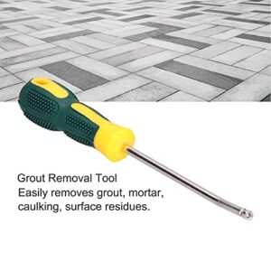 Grout Removal Tool, Grout Cleaning Tool, Scrape Away Mortar Surface Residue Grout Removal Caulking Tool for Tile Joints, Grout Removal Tool