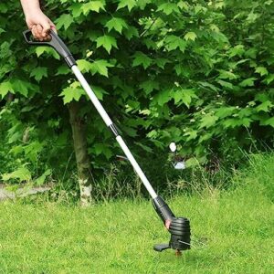 Handheld Grass Trimmer Cordless,Rechargeable String Trimmer, Household Wireless Handheld Lawn Mower, Garden Trimmer Weeder, 5V/2000MAH Lithium Battery