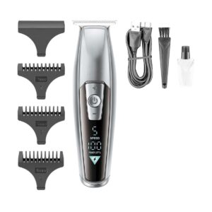 HARUE Hair Clippers for Men, Hair Trimmer Cordless Hair Cutting Machine Electric Barber Clippers Professional Hair Clipper T-Blade Trimmer for Men