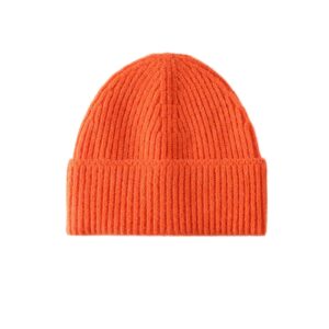 orange beanie for men and women unisex knit winter beanies hats sunhat woman womens beanie balaclava mask mens hats and caps