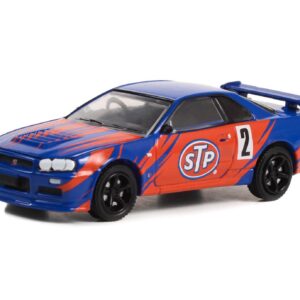 Greenlight 1:64 Running on Empty Series 15-2002 Skyline GT-R (R34) - STP 41150-D [Shipping from Canada]