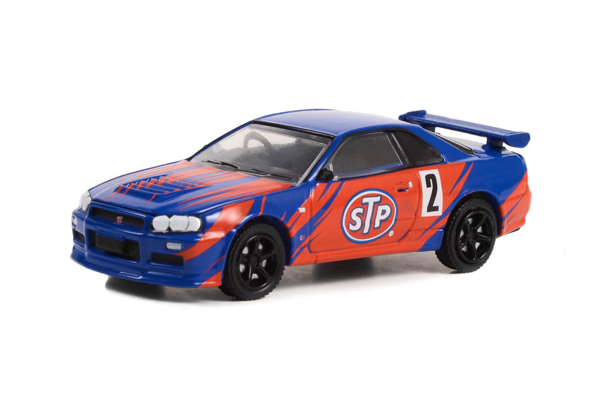 Greenlight 1:64 Running on Empty Series 15-2002 Skyline GT-R (R34) - STP 41150-D [Shipping from Canada]