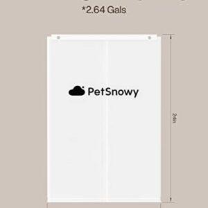 PetSnowy (2024 Premium Version) Snow⁺ Self Cleaning Cat Litter Box & 120 PCS Cat Litter Box Liners Bundle