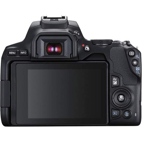 Canon EOS Rebel SL3 DSLR Camera with EF-S 18-55mm f/4-5.6 is STM Lens + 70-300mm f/4-5.6 Lens + 2 Memory Cards + 2 Auxiliary Lenses + More(25 Items) (Renewed)