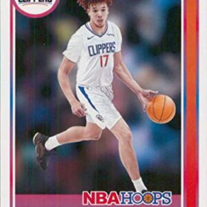 2021-22 NBA Hoops #242 Jason Preston RC Rookie Los Angeles Clippers Official Panini Basketball Card (Stock Photo Shown, card is straight from Pack and Box in Raw Ungraded Condition)