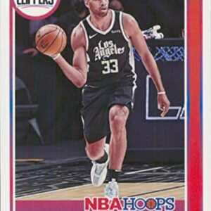 2021-22 NBA Hoops #96 Nicolas Batum Los Angeles Clippers Official Panini Basketball Card (Stock Photo Shown, card is straight from Pack and Box in Raw Ungraded Condition)