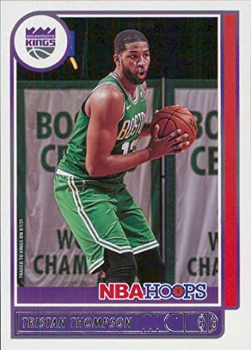 2021-22 NBA Hoops #49 Tristan Thompson Sacramento Kings Official Panini Basketball Card (Stock Photo Shown, card is straight from Pack and Box in Raw Ungraded Condition)