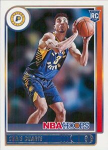 2021-22 nba hoops #236 chris duarte rc rookie indiana pacers official panini basketball card (stock photo shown, card is straight from pack and box in raw ungraded condition)