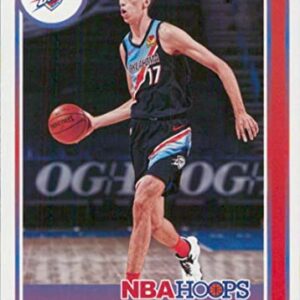 2021-22 NBA Hoops #13 Aleksej Pokusevski Oklahoma City Thunder Official Panini Basketball Card (Stock Photo Shown, card is straight from Pack and Box in Raw Ungraded Condition)