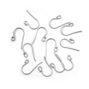 Earring Hooks, Fish Hooks, Ear Wires, French Hook Earrings, Earring Findings, 925 Sterling Ear Wires, Sterling Earring Hooks, Wholesale Ear Hooks Sterling Hooks, Jewelry Making Earring, Wire Hooks