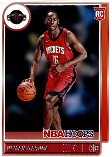 2021-22 NBA Hoops #238 Usman Garuba RC Rookie Houston Rockets Official Panini Basketball Card (Stock Photo Shown, card is straight from Pack and Box in Raw Ungraded Condition)