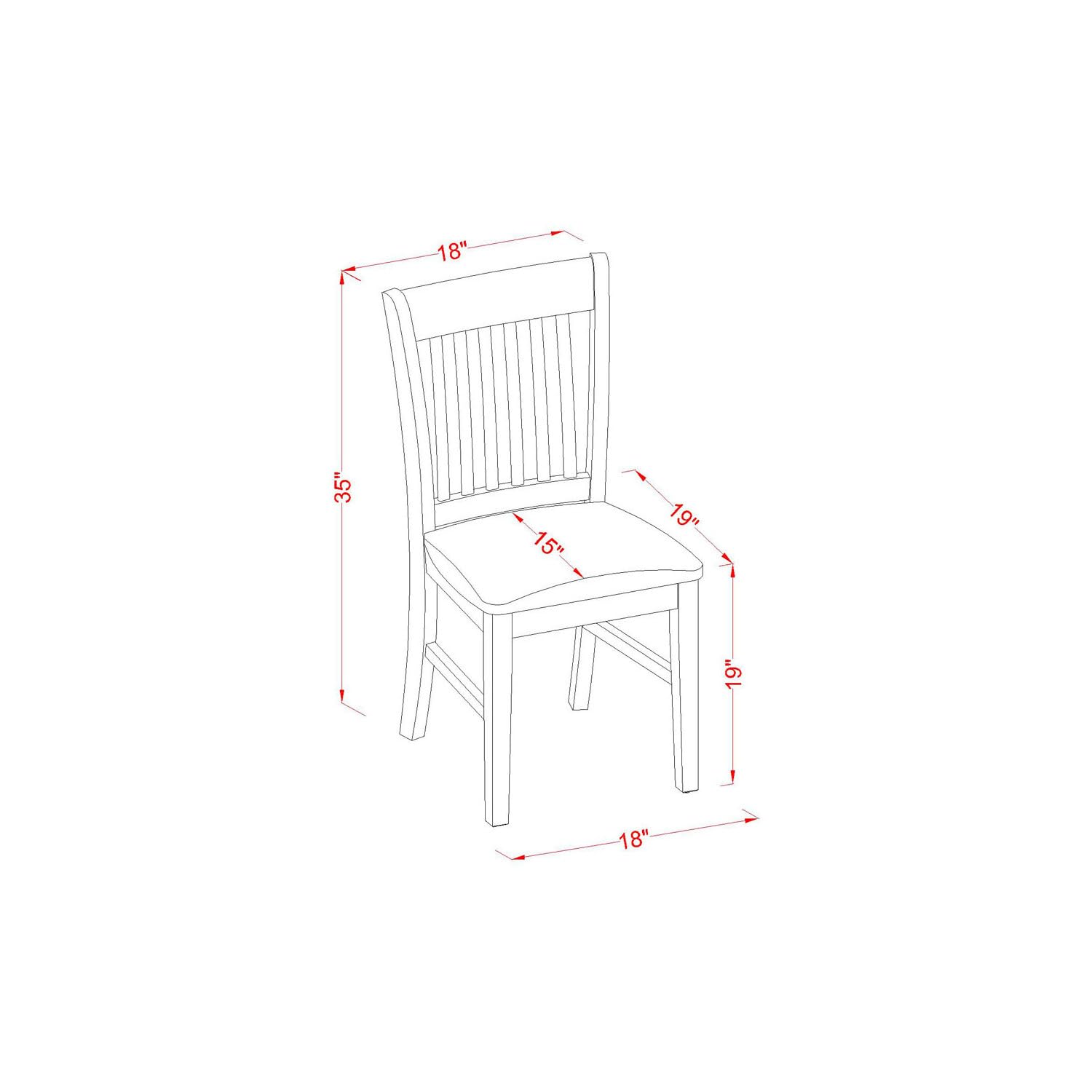 HomeStock African Adventure 3Pc Dining Set Contains A Small Dining Table and 2 Kitchen Chairs with Linen Fabic Seat, Oak Finish