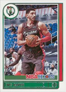 2021-22 nba hoops #111 enes freedom boston celtics official panini basketball card (stock photo shown, card is straight from pack and box in raw ungraded condition)