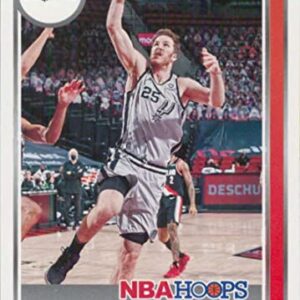 2021-22 NBA Hoops #44 Jakob Poeltl San Antonio Spurs Official Panini Basketball Card (Stock Photo Shown, card is straight from Pack and Box in Raw Ungraded Condition)