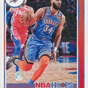 2021-22 NBA Hoops #53 Kenrich Williams Oklahoma City Thunder Official Panini Basketball Card (Stock Photo Shown, card is straight from Pack and Box in Raw Ungraded Condition)