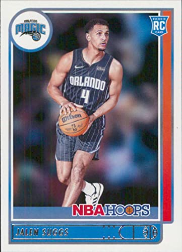 2021-22 NBA Hoops #210 Jalen Suggs RC Rookie Orlando Magic Official Panini Basketball Card (Stock Photo Shown, card is straight from Pack and Box in Raw Ungraded Condition)