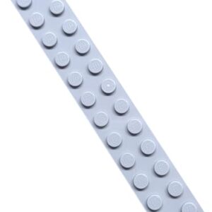 LEGO Parts and Pieces: Light Gray (Medium Stone Grey) 2x12 Plate x10