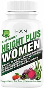 jevr height increase medicine for women enriched with essential amino acids, and ayurvedic superfoods for women- 60 tablets (pack 1)