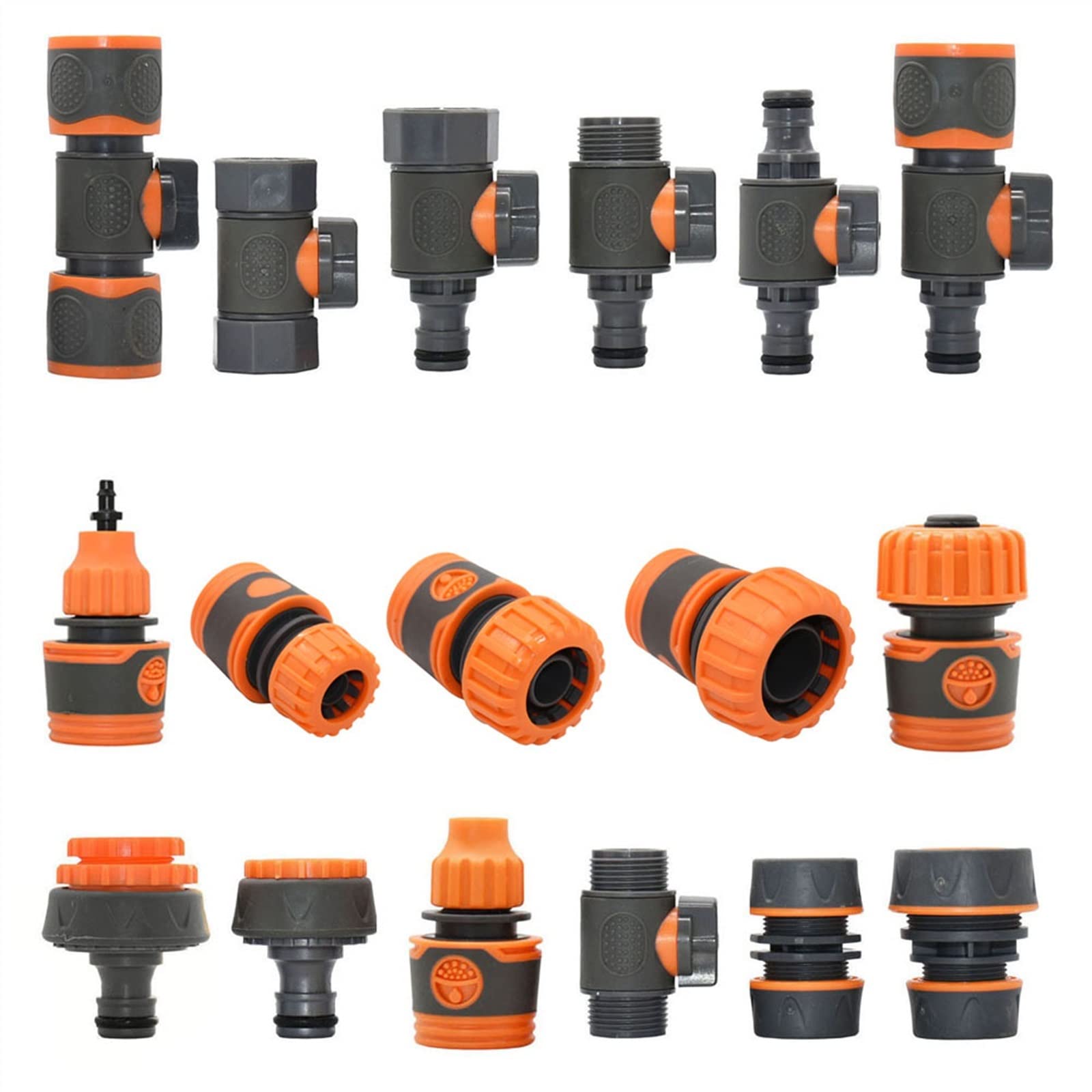 nezih 1 Inch Garden Hose Quick Connector Stopwater Connector Garden Tap Water Coupler Watering Pipe Fitting 1Pcs (Color : P)