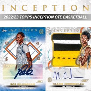 2022/23 Topps Inception Overtime Elite Basketball HOBBY box (10 cards/bx)