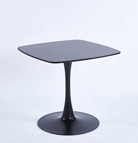 Tidyard Special Dining Table,MDF Dining Table, Kitchen Table,Black,exective Desk for Dining Room, Restaurant, Cafe, Bistro, Home Furniture