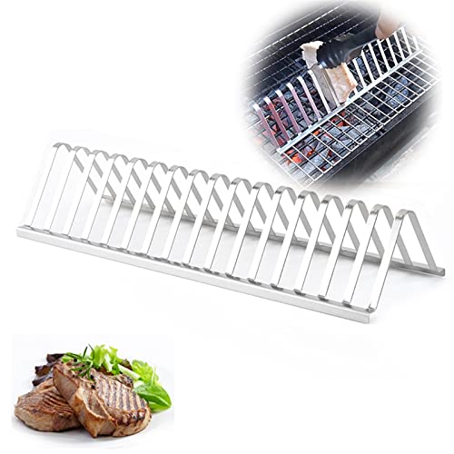 TAMYID Charcoal Grills, 3pcs Stainless steel barbecue, outdoor barbecue portable shelf, picnic accessories