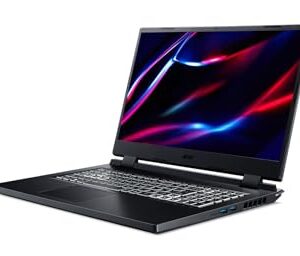 acer 2023 Gaming Laptop Nitro Intel Core i5-12450H 8-Core NVIDIA GeForce RTX 3050 4 GB 24 GB DDR4 1 TB Hybrid 17.3" 1920 x 1080 144 Hz Win10 Home Wi-Fi 6 Bluetooth 5.1 720p HD Camera Thunderbolt 4