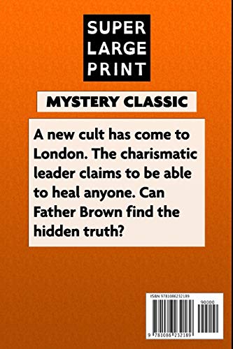 The Eye of Apollo by G. K. Chesterton: Super Large Print Edition of the Classic Father Brown Mystery Specially Designed for Low Vision Readers