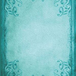 DIY Project Planner: Vintage Teal Flowers