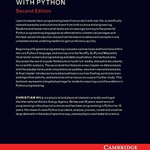 Learning Scientific Programming with Python