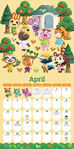 Animal Crossing: New Horizons 2022 Wall Calendar