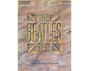 the beatles best: easy piano