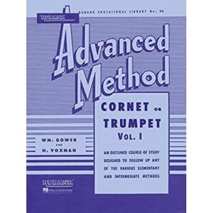 rubank advanced method - cornet or trumpet, vol. 1 (rubank educational library)