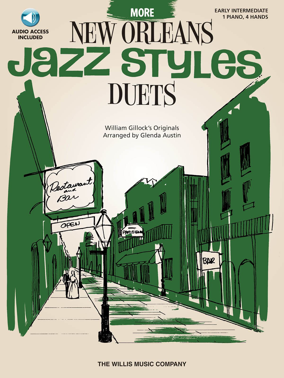 More New Orleans Jazz Styles Duets - Book/Audio: Early Intermediate Level