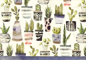 watercolor succulents note cards (stationery, boxed cards)