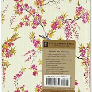 Blossoms & Bluebirds Large Address Book