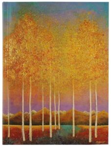 moonlit aspens journal (diary, notebook)