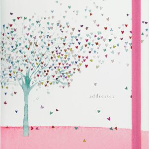 Tree of Hearts Large Address Book