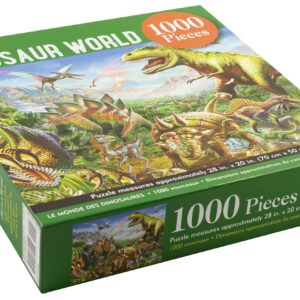 PETER PAUPER PRESS Dinosaur World 1000 Piece Jigsaw Puzzle