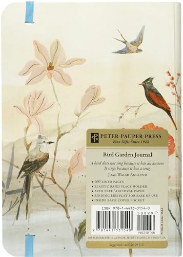 Bird Garden Journal (Diary, Notebook)