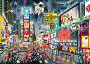 peter pauper press times square 1000 piece jigsaw puzzle