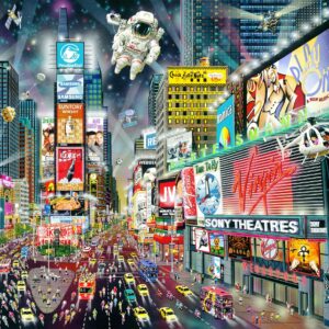 PETER PAUPER PRESS Times Square 1000 Piece Jigsaw Puzzle