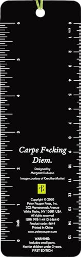 Carpe F*cking Diem Beaded Bookmark