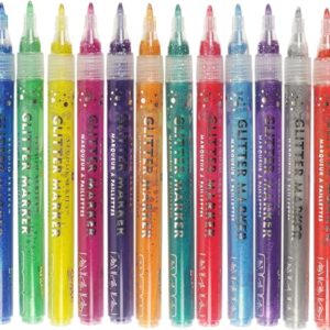 Studio Series Glitter Marker Set (12-piece set)