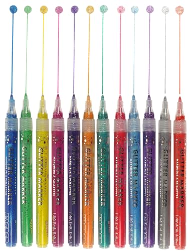 Studio Series Glitter Marker Set (12-piece set)