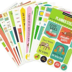 Essentials Sloth Planner Stickers (over 160 stickers!) (Essentials Planner Stickers)