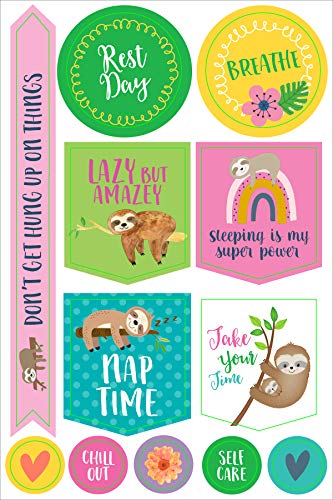 Essentials Sloth Planner Stickers (over 160 stickers!) (Essentials Planner Stickers)